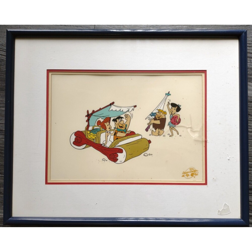HANNA BARBERA FLINTSTONES “BEACH BLANKET BEDROCK" LIMITED EDITION SERIGRAPH CEL